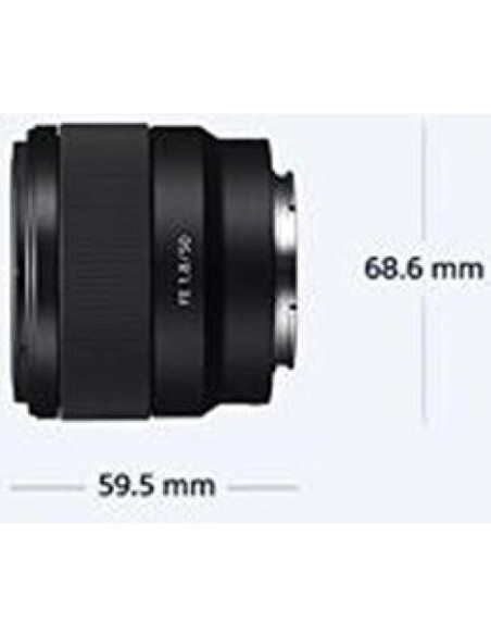 Lente Sony FE 50mm F1.8 para cámaras montura E