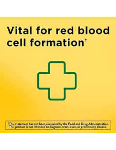 Suplemento de Hierro Nature Made 65 mg - 365 Tabletas 2