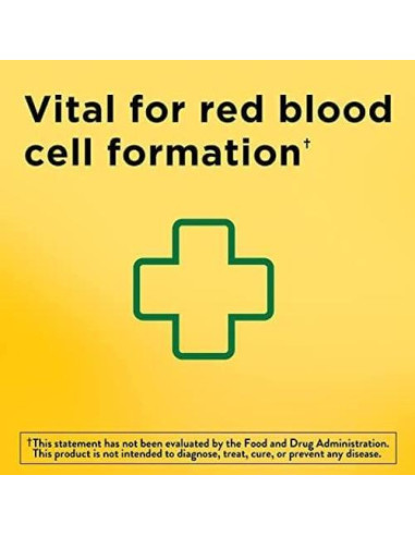 Suplemento de Hierro Nature Made 65 mg - 365 Tabletas