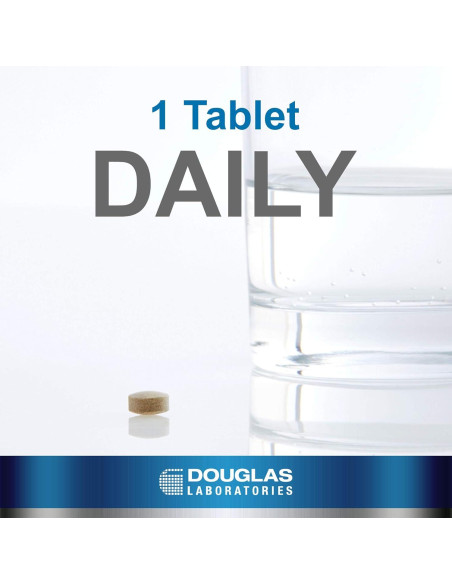 Suplemento de Hierro Douglas Laboratories 100 Tabletas 49.6g