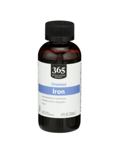 Hierro Líquido 365 Whole Foods - Sabor Mora Vainilla 113 g
