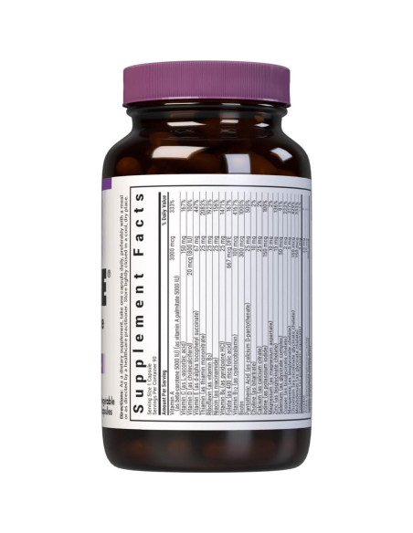 Cápsulas Vegetales Multivitamínico Bluebonnet Nutrition 90 Unidades