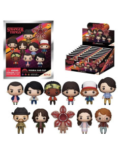 Clip de Bolsa de Espuma 3D Stranger Things Serie 1 - Llavero