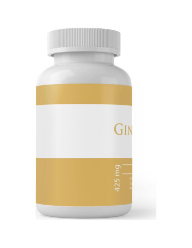 Cápsulas de Raíz de Jengibre 100% Puras - 100 Unidades