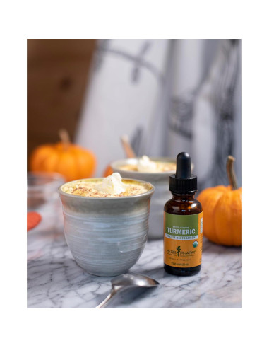 Extracto de raíz de cúrcuma orgánica Herb Pharm 28.35 g