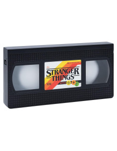 Luz de Escritorio Paladone Stranger Things VHS Rojo