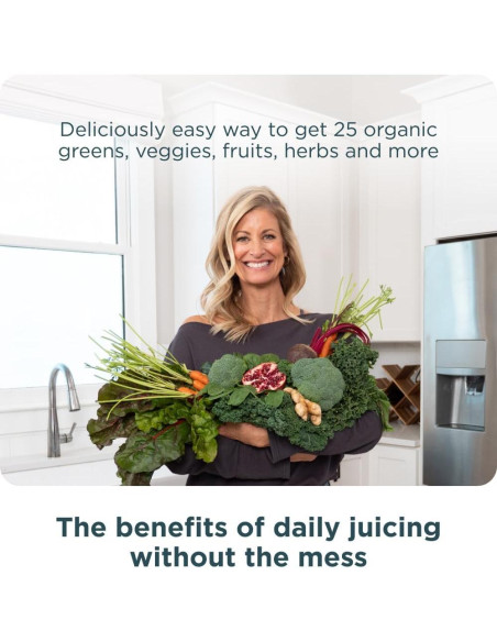 Polvo de Super Verdes Orgánicos Nutrición Antigua 200g 25 Porciones