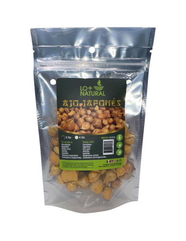 Ajo Japonés 85g LO+NATURAL Bolsa Resellable 100% Natural