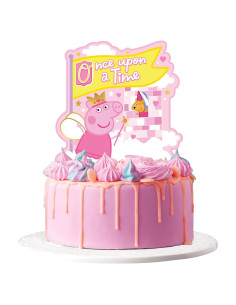 Toppers de pastel Peppa Pig - Decoración cumpleaños Treasures Gifted