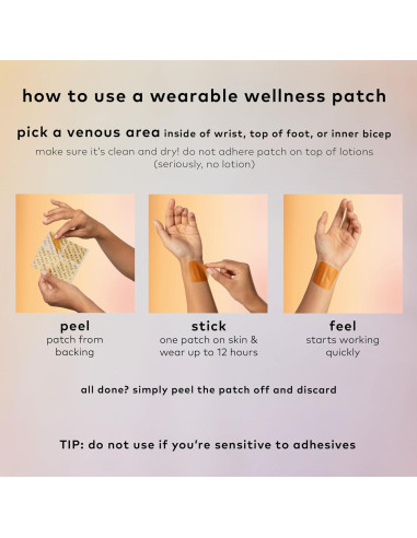 Parche Energético B12 Awake The Good Patch - 24 Parches