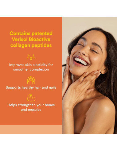 Colágeno Total en Polvo Factores Naturales 600g - Piel, Cabello y Articulaciones