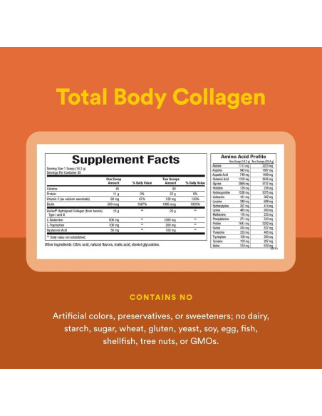 Colágeno Total en Polvo Factores Naturales 600g - Piel, Cabello y Articulaciones Colágeno Total en Polvo Factores Naturales 600g - Piel, Cabello y Articulaciones