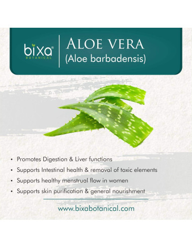 Polvo de Aloe Vera Bixa Botanical 200g | Sin Gluten, Vegano