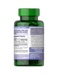 Extracto de Aloe Vera Puritan's Pride 5000 mg 200 Gelatinas 2