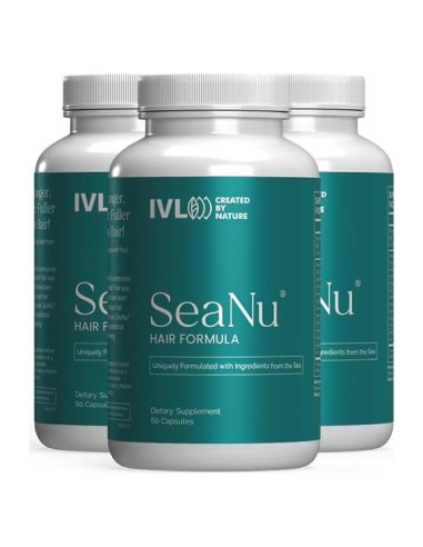 Suplemento de Vitaminas para el Cabello SeaNu IVL - 3 Paquetes