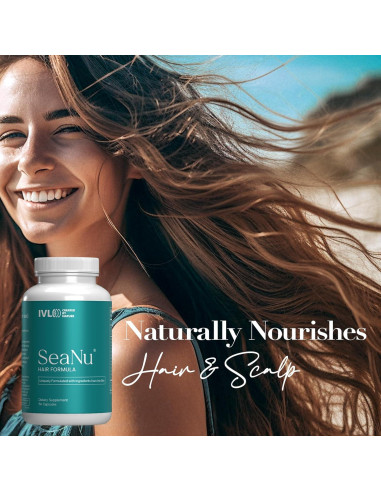Suplemento de Vitaminas para el Cabello SeaNu IVL - 3 Paquetes