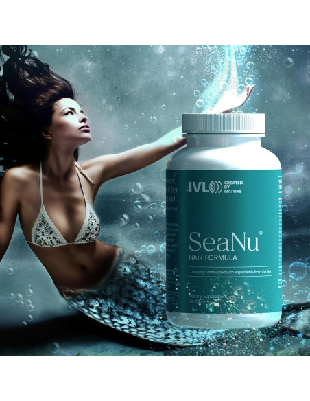 Suplemento de Vitaminas para el Cabello SeaNu IVL - 3 Paquetes