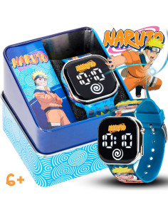 Reloj LED de Niños Naruto - Correa Plástica Ajustable 2