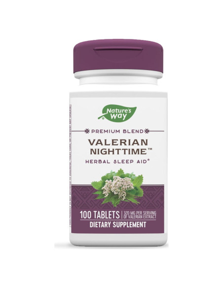 Suplemento de Valeriana Nature's Way 320 mg 100 tabletas