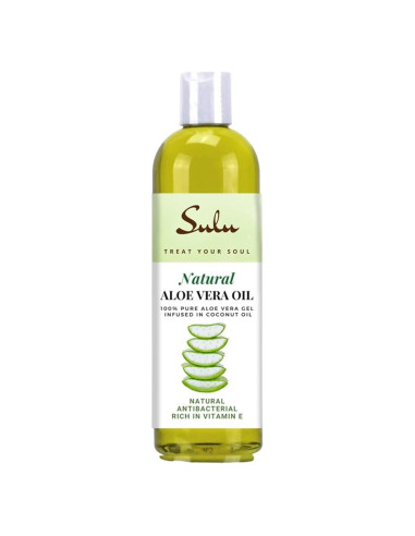 Aceite de Aloe Vera Puro SULU ORGANICS 340 g Prensado en Frío