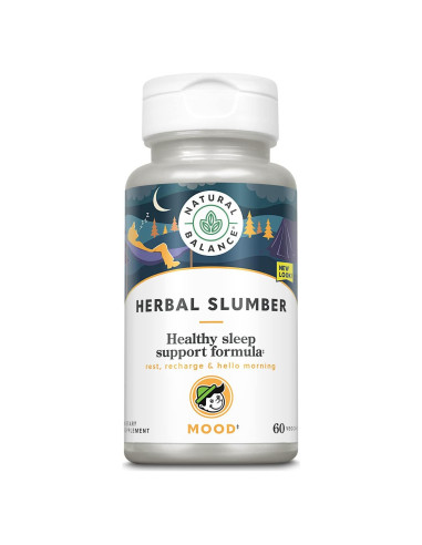 Suplemento Herbal Slumber Natural Balance 60 VegCaps Melatonina