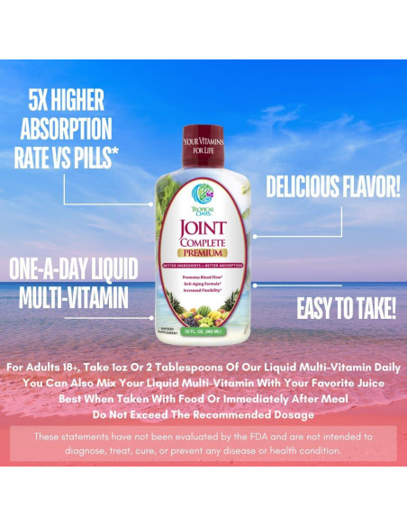 Suplemento Articular Completo Premium Tropical Oasis 946ml Suplemento Articular Completo Premium Tropical Oasis 946ml