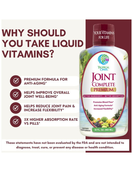 Suplemento Articular Completo Premium Tropical Oasis 946ml Suplemento Articular Completo Premium Tropical Oasis 946ml