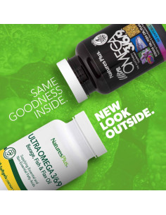 Suplemento Omega 3 6 9 Natures Plus 1200 mg 60 Softgels 2