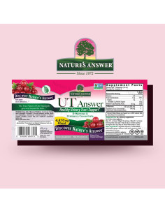 Suplemento Urinario Respuesta de la Naturaleza 4oz Arándano D-Mannosa 2