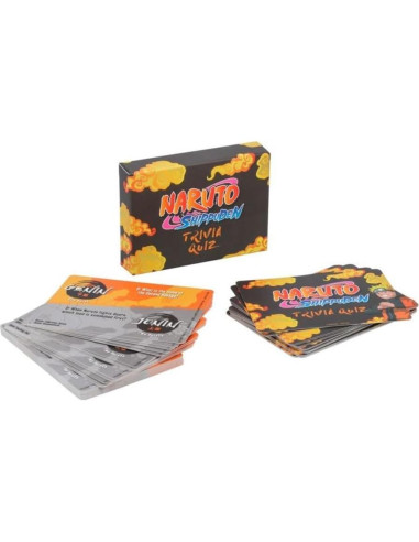 Trivia de Naruto Paladone | Juego de Cartas 100 Preguntas