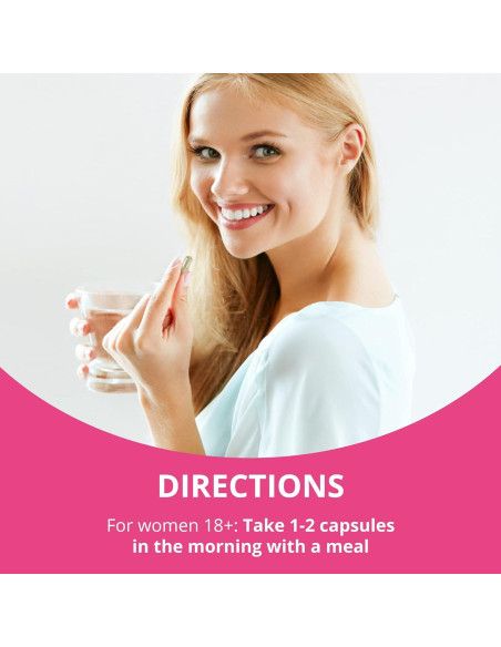 Cápsulas Veganas Women's Multi NuBest 60 Unidades - Multivitaminas