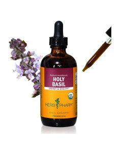 Extracto Líquido Orgánico de Albahaca Sagrada Herb Pharm 118 ml