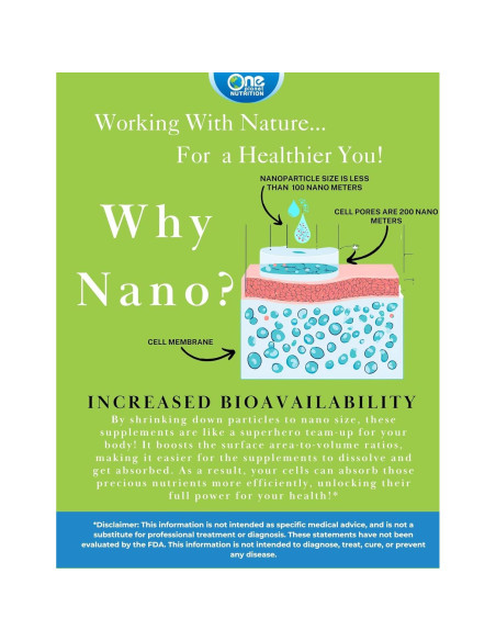 Cápsulas Veganas de Albahaca Sagrada Nano 500 mg - One Planet Nutrition