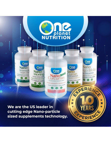 Cápsulas Veganas de Albahaca Sagrada Nano 500 mg - One Planet Nutrition