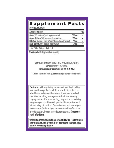 Suplemento de Presión Arterial New Chapter 30 Cápsulas Veganas