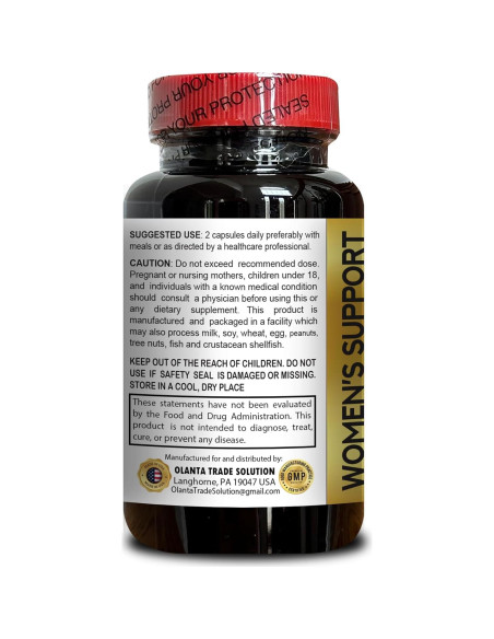 Suplemento Natural Menopausia Vitalabs 60 Cápsulas