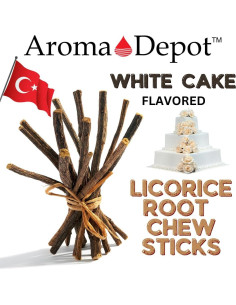 Palitos de Regaliz Aroma Depot Sabor Pastel Blanco 113 g 2