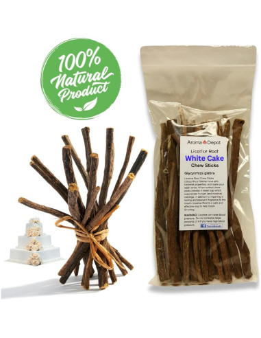 Palitos de Regaliz Aroma Depot Sabor Pastel Blanco 113 g