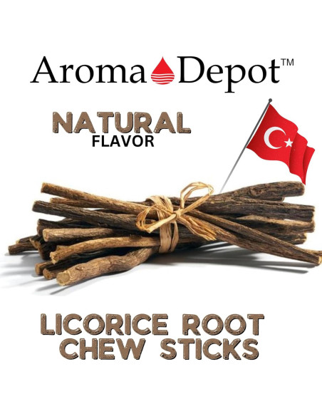 Palitos de Regaliz Aroma Depot Sabor Pastel Blanco 113 g