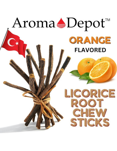 Palitos de Regaliz Aroma Depot Sabor Pastel Blanco 113 g