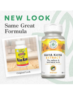 Extracto de Raíz de Kava Kava Natural Balance 70mg 60 Cápsulas 2