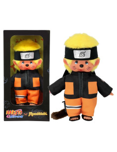 Monchhichi Naruto Shippuden 20 cm Juguete de Peluche Bandai