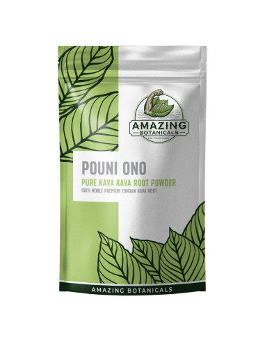 Raíz de Kava Pouni ONO 100% Natural 453.6g - Amazing Botanicals