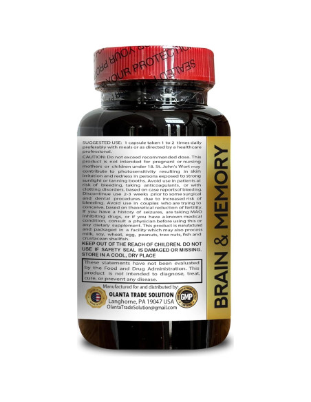 Suplemento de Memoria y Claridad Mind Matrix - 60 Cápsulas