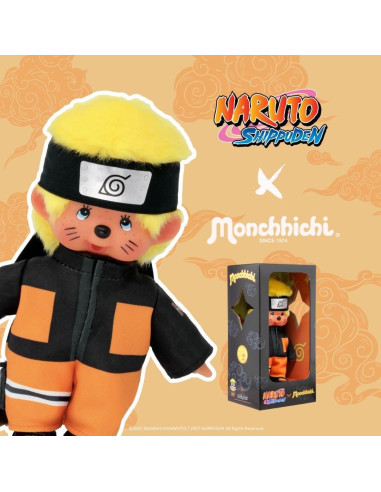 Monchhichi Naruto Shippuden 20 cm Juguete de Peluche Bandai