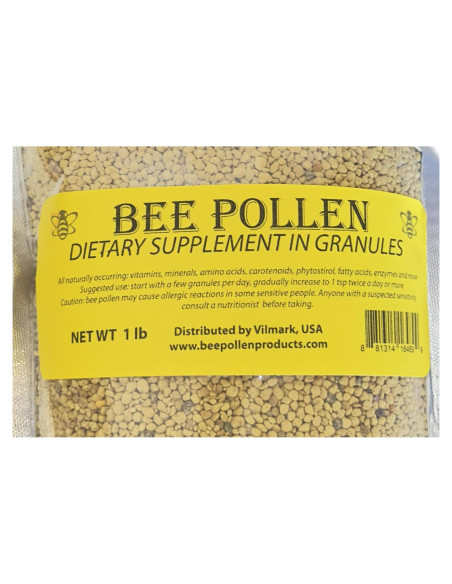 Polen de Abeja 100% Puro Vilmark 450g Gránulos Naturales