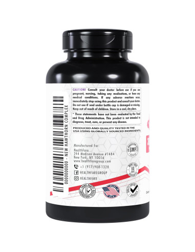 Suplemento de Espino HealthFare 3000mg 200 Cápsulas Veganas