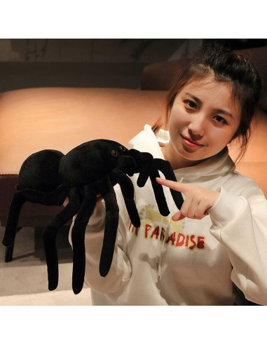 Muñeca de Araña Suave HWD - Juguete de Peluche 19.8x30cm