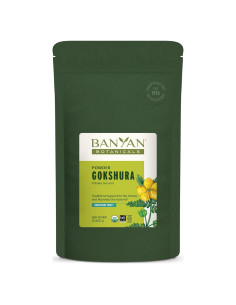 Polvo de Gokshura Banyan Botanicals 227g - Suplemento Vitalidad Masculina