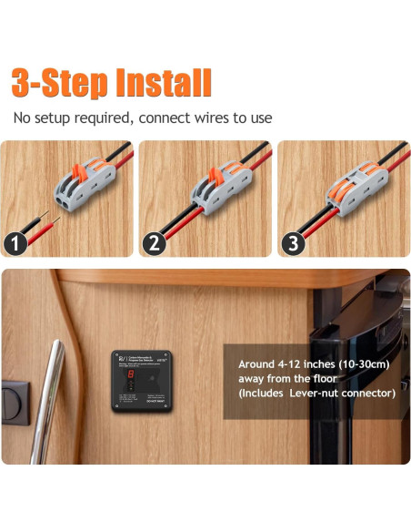 Detector de Monóxido de Carbono y Gas Propano VITITE RV 2 en 1